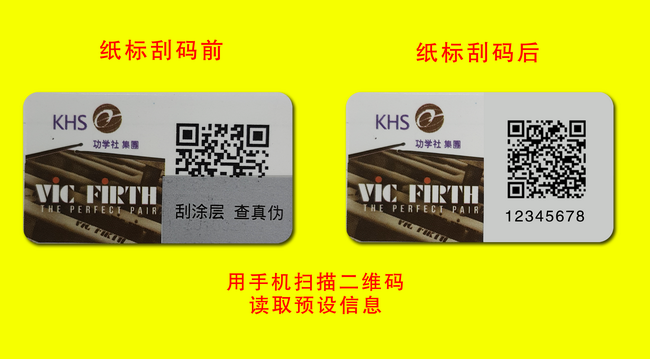 QR code uncovers anti-counterfeiting